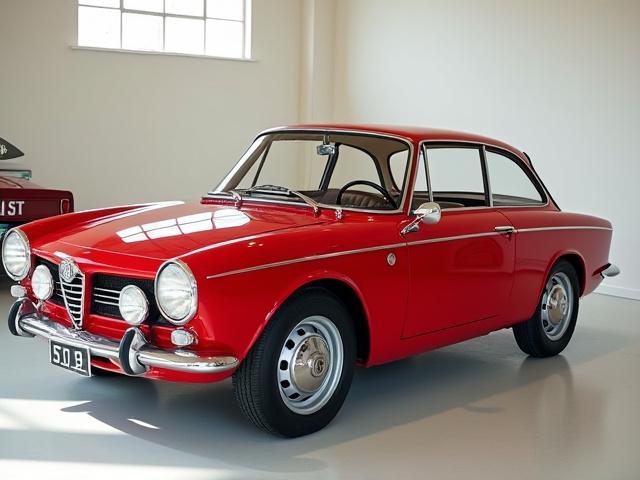 Alfa Romeo Giulia Sprint d'epoca restaurata, in perfette condizioni originali